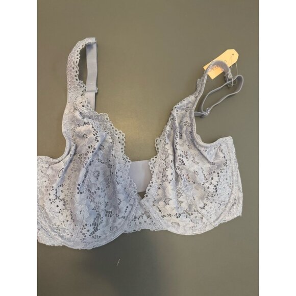 NEW Dobreva Women's Lace Bra 32 E Minimizer Sexy Coverage Underwire Unlined 036 - Picture 1 of 2